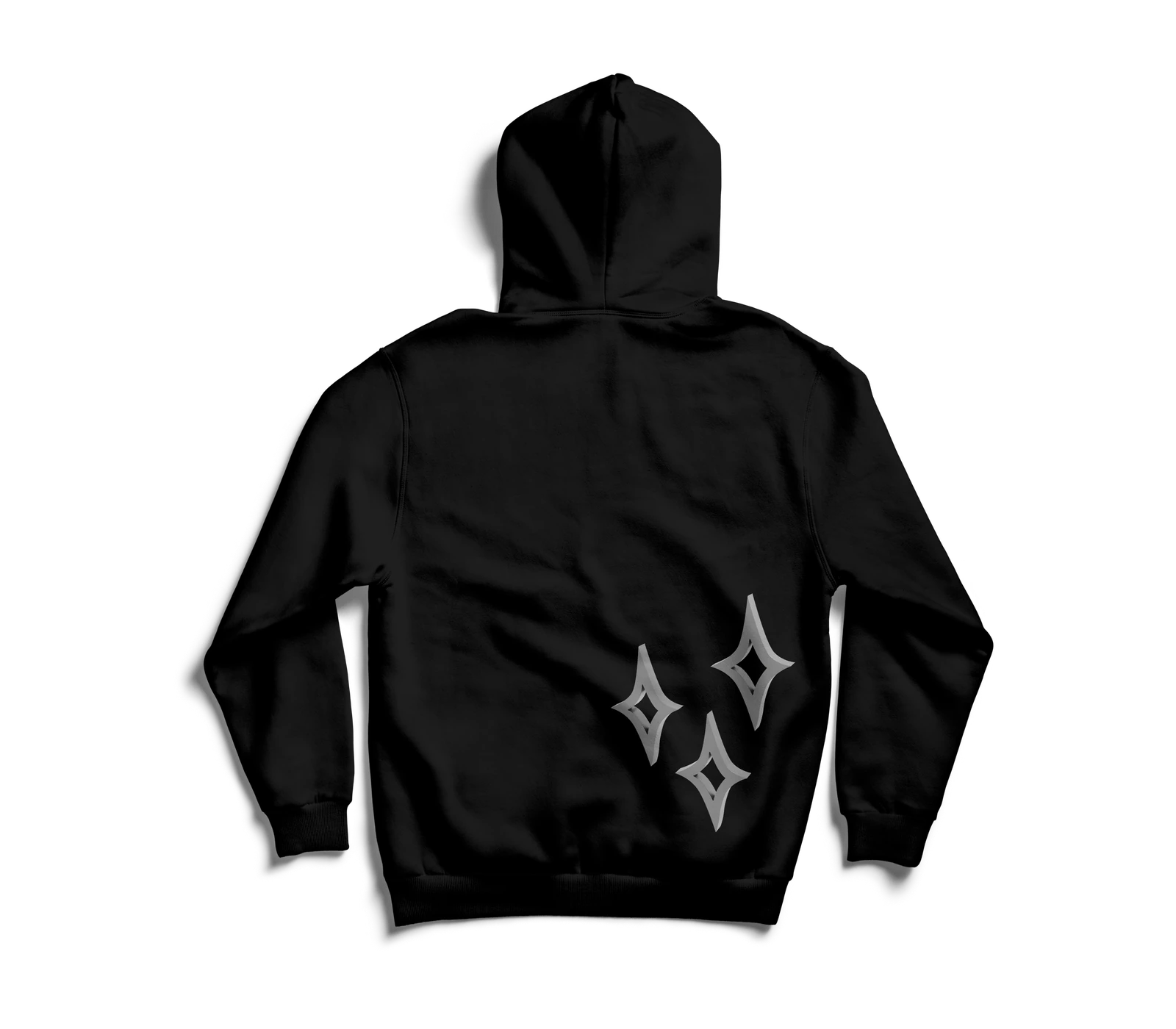 Hoodie Carbone noir — vue arrière
