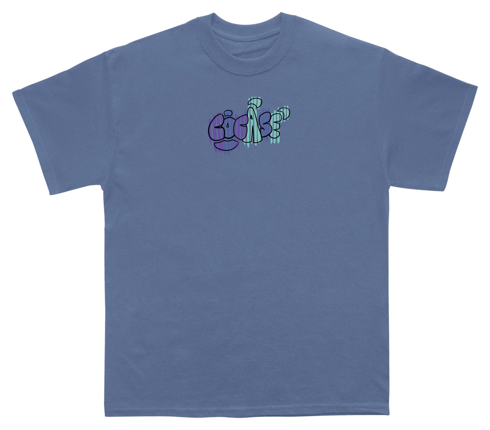 T-shirt Street Artist bleu vif