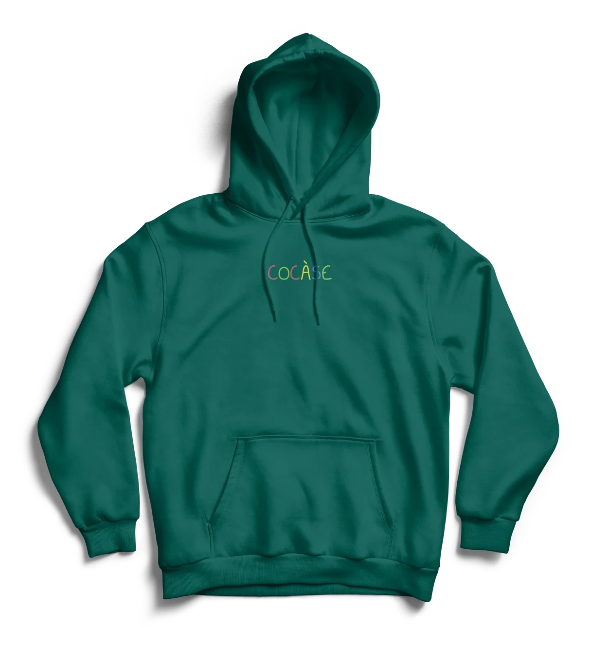 Hoodie Pastel Rainbow jade