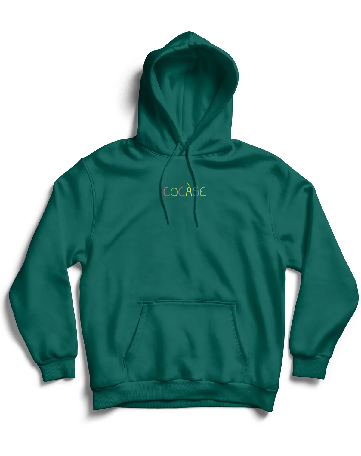 Hoodie Pastel Rainbow jade — vue avant