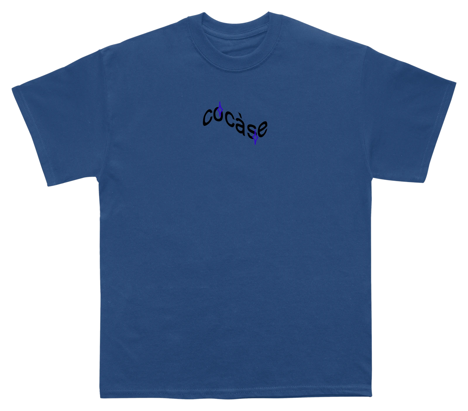 T-shirt Colorimeric bleu majorelle