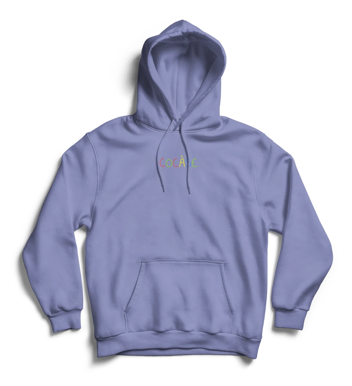 Hoodie Pastel Rainbow violet