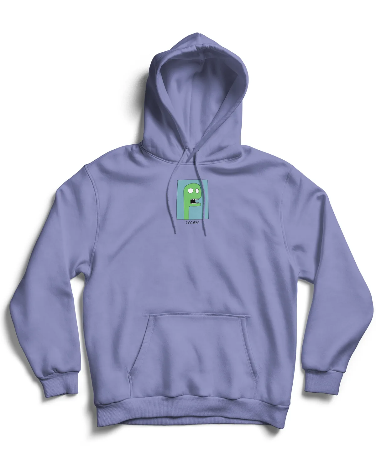 Hoodie Dinosaurus violet — vue avant