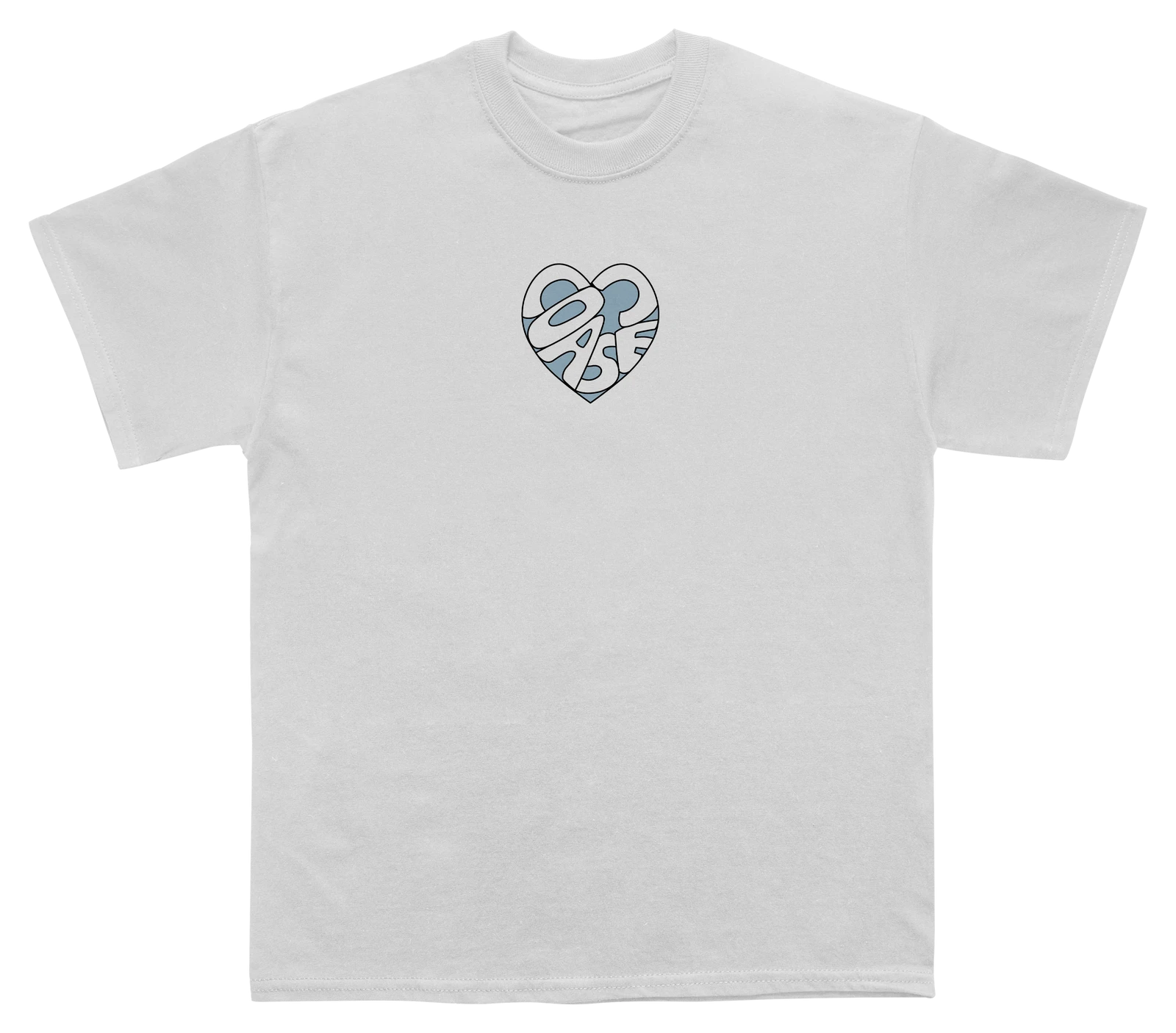 T-shirt Saint-Valentin blanc